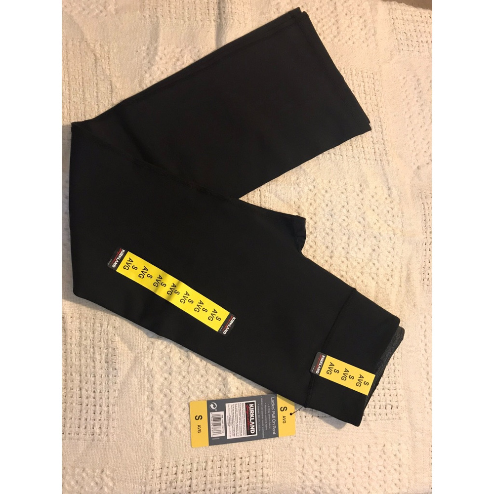 Kirkland Ladies Pull On Active Yoga Pant BLACK